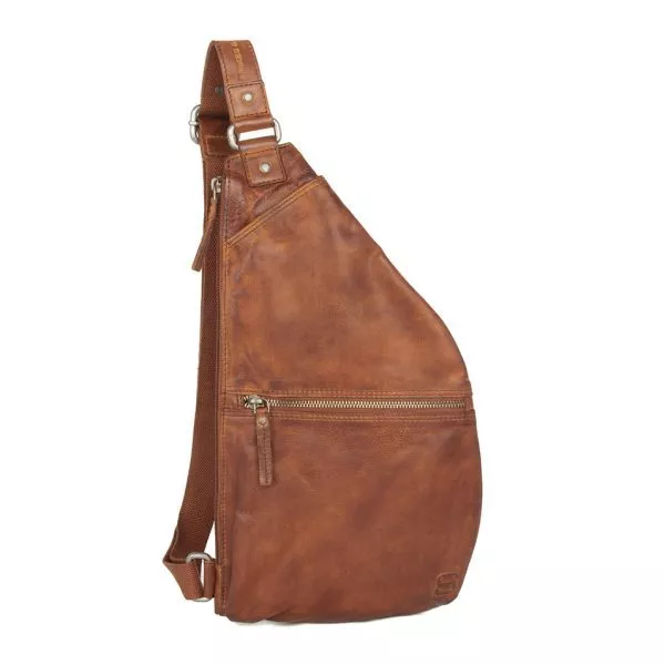 Leren Slingbag - Reese - Brandy Cognac