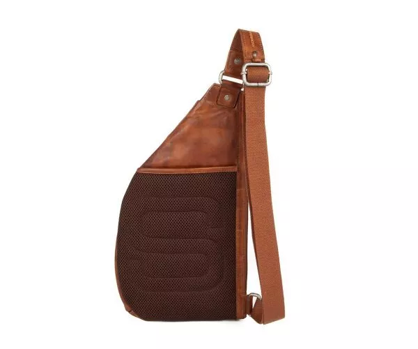 Leren Slingbag - Reese - Brandy Cognac - Afbeelding 4