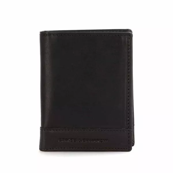 Leren RFID Portemonnee - Ohio - Zwart
