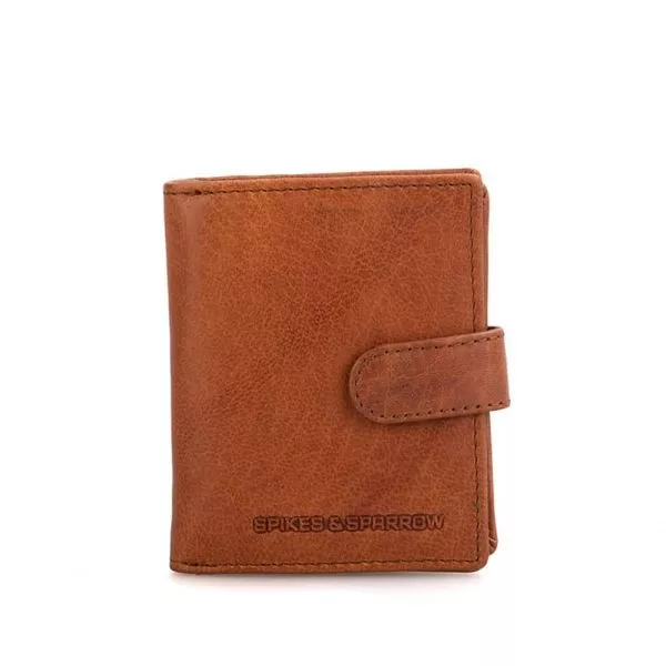 Leren RFID Portemonnee - Michigan - Brandy Cognac