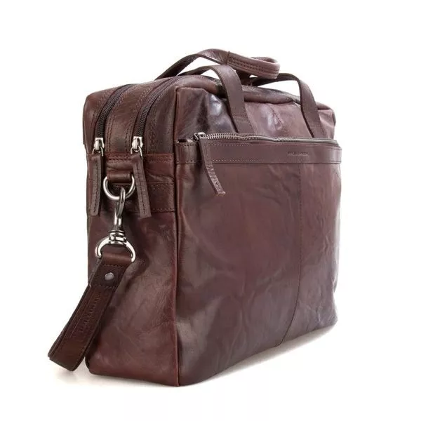 Leren Laptoptas - Colorado - Donkerbruin