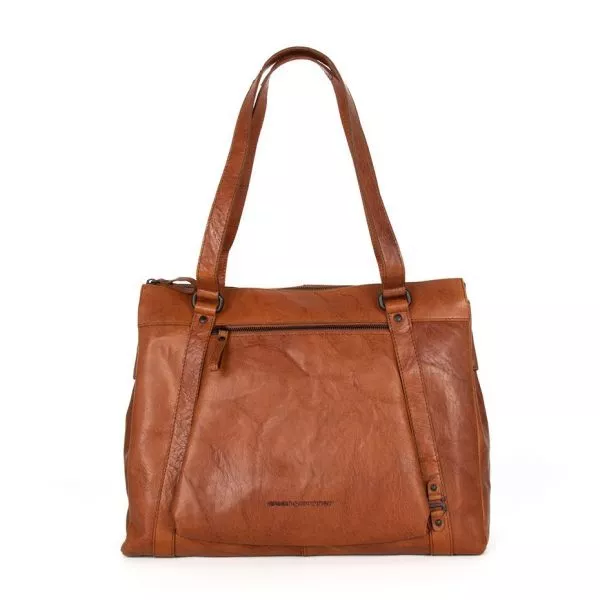 Laptop shoulderbag - Brandy