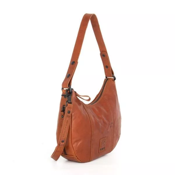 SpikesandSparrow - Leren Tas - Leather bag - Dames - Women - Shoulder bag - Schoudertas - Cross body - Riley - 40117147