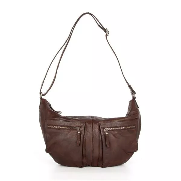 SpikesandSparrow - Leren Tas - Leather bag - Dames - Women - Shoulder bag - Schoudertas - Cross body - Ellie - 40717301