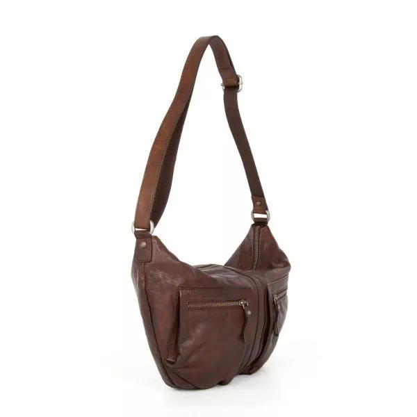 SpikesandSparrow - Leren Tas - Leather bag - Dames - Women - Shoulder bag - Schoudertas - Cross body - Ellie - 40717301