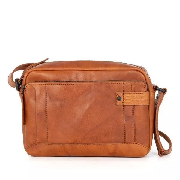 SpikesandSparrow - Leren Tas - Leather bag - Men - Mannen - Cross body - Kyrillos - 48141147