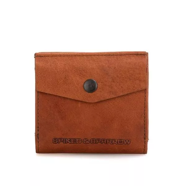 Leren RFID Portemonnee - Illinois - Brandy Cognac