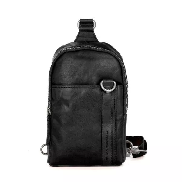 SpikesandSparrow - Leren Tas - Leather bag - Uniseks - Sling bag - Washington - 69550B00