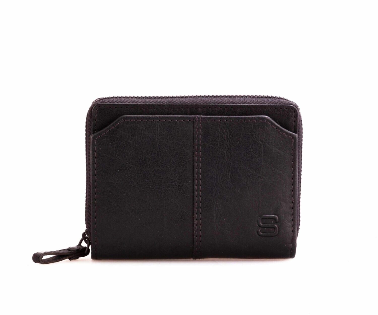 Leather RFID Wallet - Bo - Black