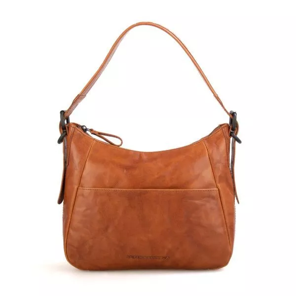 Leren Schoudertas - Eliana - Brandy Cognac