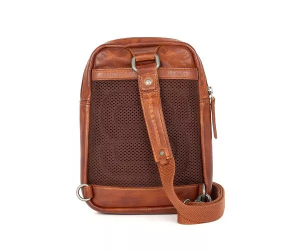 Leren Slingbag - Rustler - Brandy Cognac - Afbeelding 3