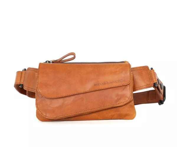 Leren Heuptas - Phyllis - Brandy Cognac