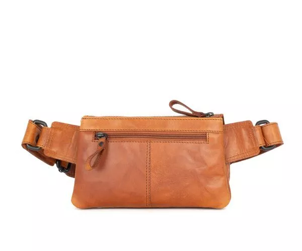 Leren Heuptas - Phyllis - Brandy Cognac - Afbeelding 4