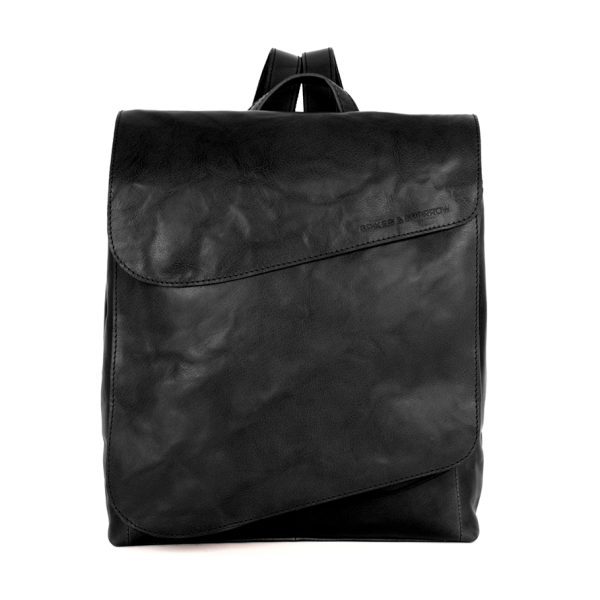 Leren Rugzak - Tina - Zwart