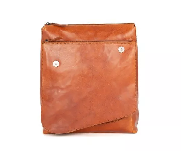 Leren Rugzak - Tina - Brandy Cognac - Afbeelding 5