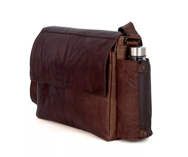 Leren Laptoptas - Ronn - Donkerbruin