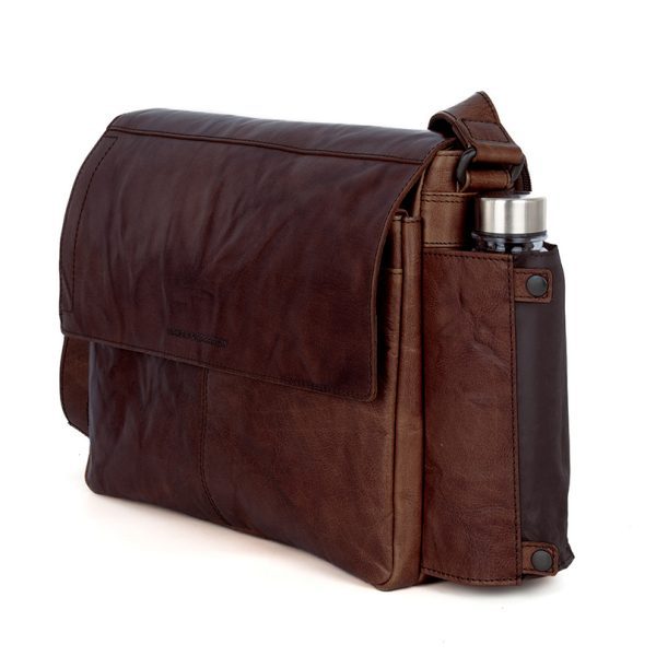 Leren Laptoptas - Ronn - Donkerbruin
