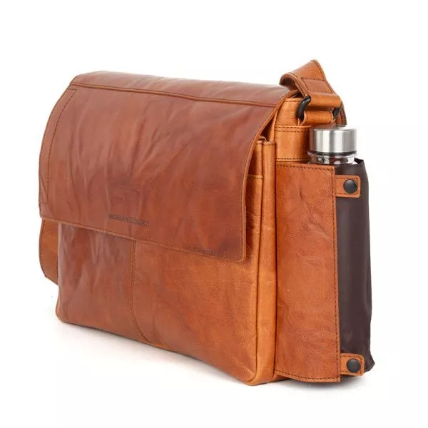 Leren Laptoptas - Ronn - Brandy Cognac