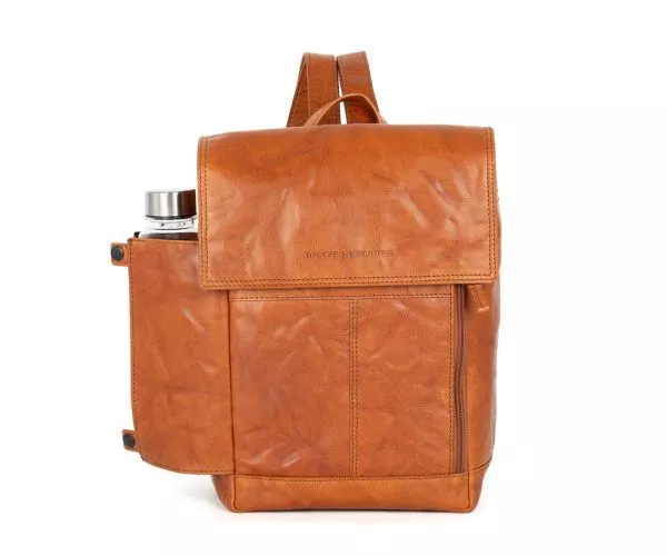 Leren Rugzak - Winston - Brandy Cognac - Afbeelding 5