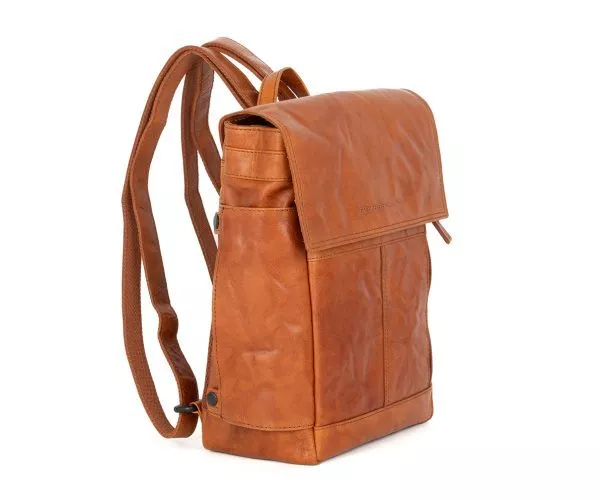 Leren Rugzak - Winston - Brandy Cognac - Afbeelding 2