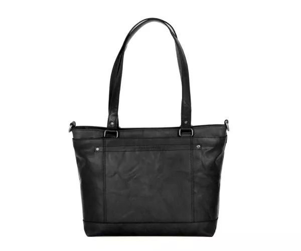 Leren Shopper - Rachelle - Zwart