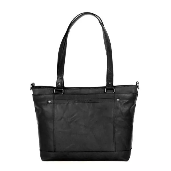 Leren Shopper - Rachelle - Zwart