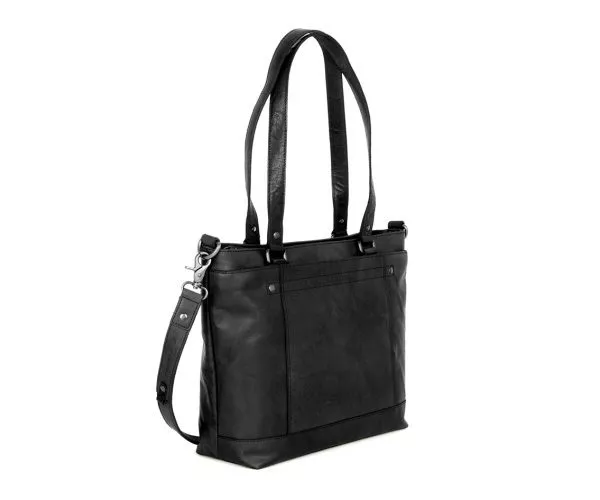 Leren Shopper - Rachelle - Zwart - Afbeelding 2