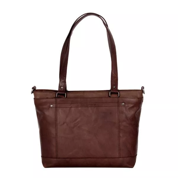 Leren Shopper - Rachelle - Donkerbruin