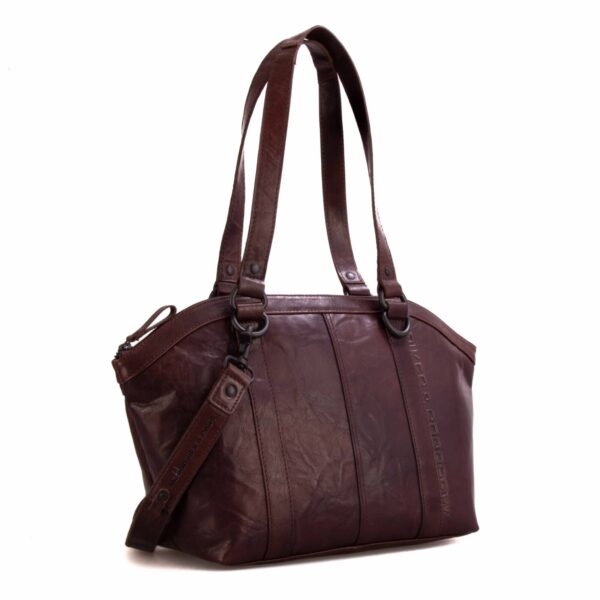 Leren Handtas - Durango - Donkerbruin