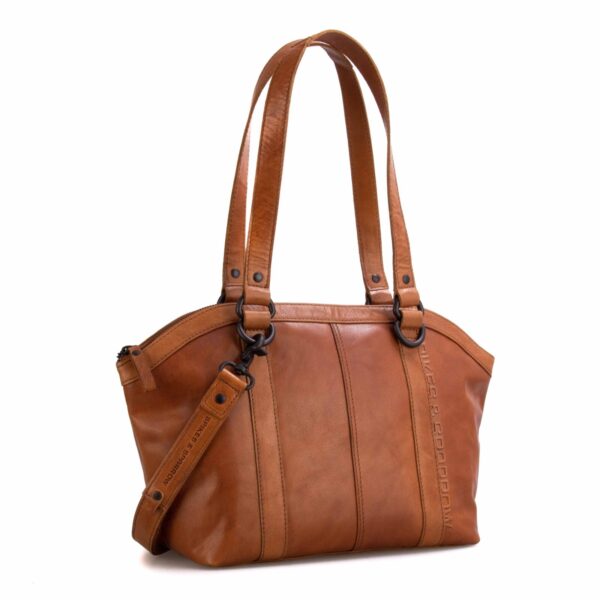 Leren Handtas - Durango - Brandy