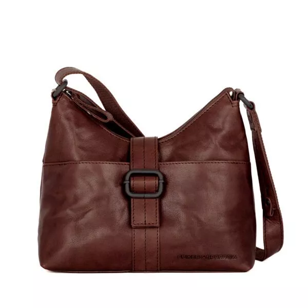 Leren Crossbodytas - Ellesse - Donkerbruin