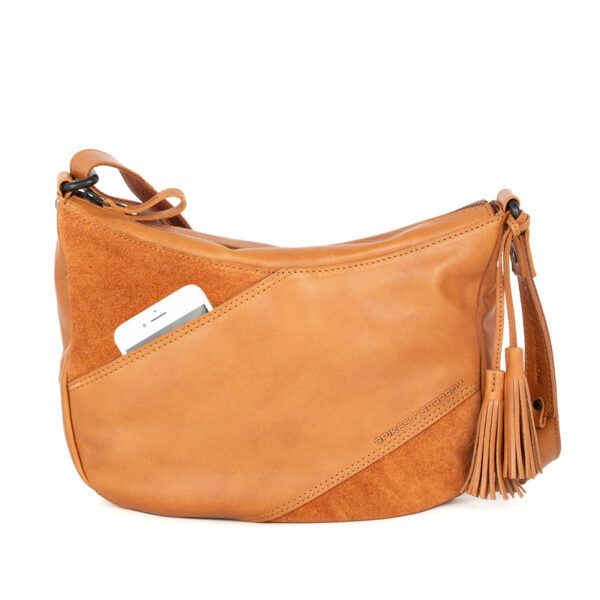 Leren Crossbodytas - Lorain - Brandy