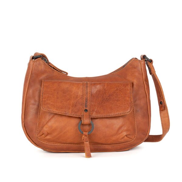 Leren Crossbodytas - Cheyenne - Brandy