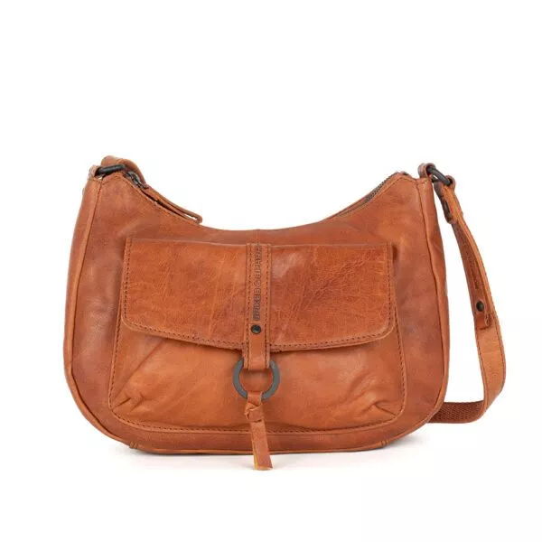 Leren Crossbodytas - Cheyenne - Brandy