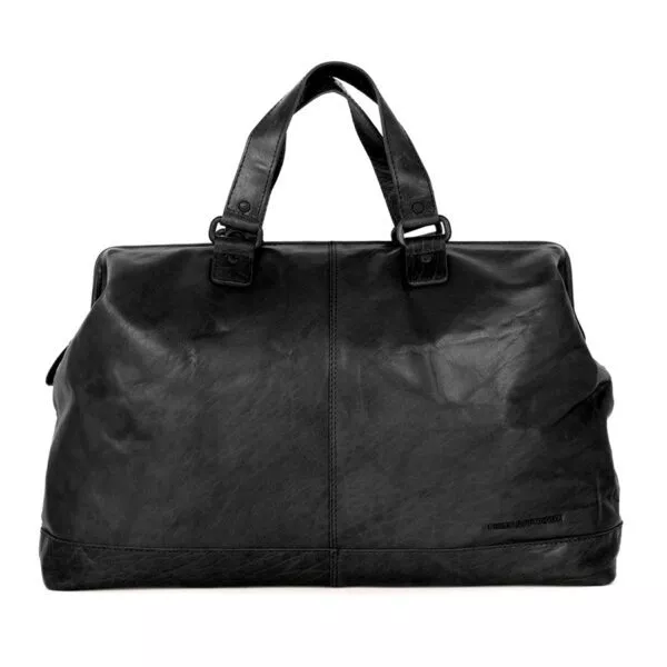 Leren Weekendtas - Silverado - Zwart