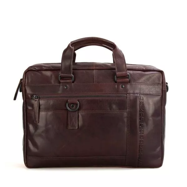 Leren Laptoptas - Viper - Donkerbruin