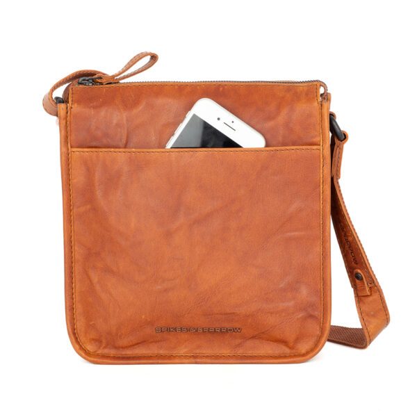 Leren Crossbodytas - Margo - Brandy