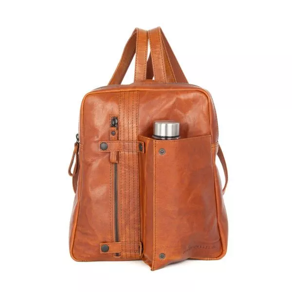 Leren Rugzak - Roxy - Brandy