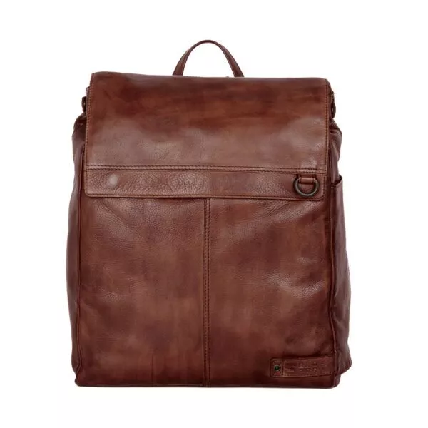 Leren Laptop Rugzak - Ted - Donkerbruin