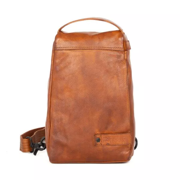 Leren Slingbag - Raff - Brandy Cognac