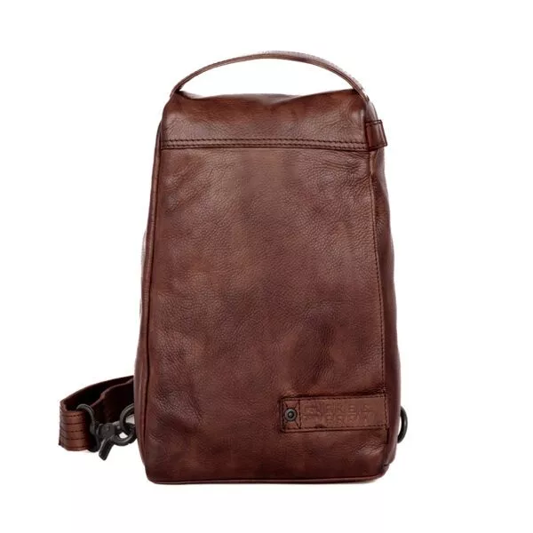 Leren Slingbag - Raff - Donkerbruin