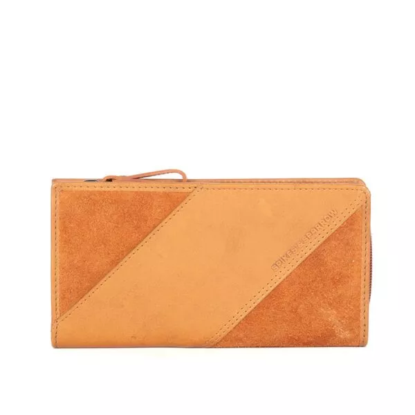 Leren RFID Portemonnee - Afra - Brandy