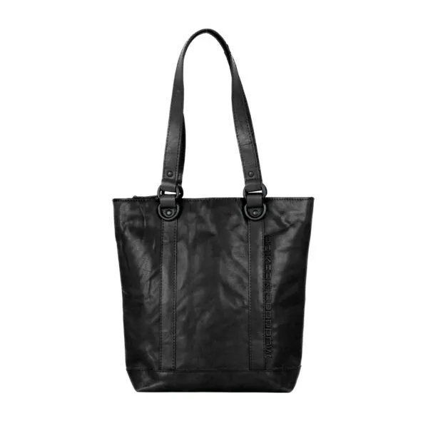 Leren Shopper - Laramie - Zwart