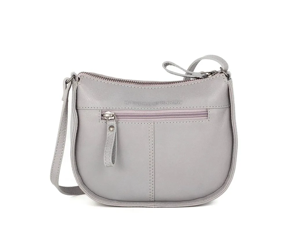 Leren Crossbodytas - Juna - Grijs - Afbeelding 3