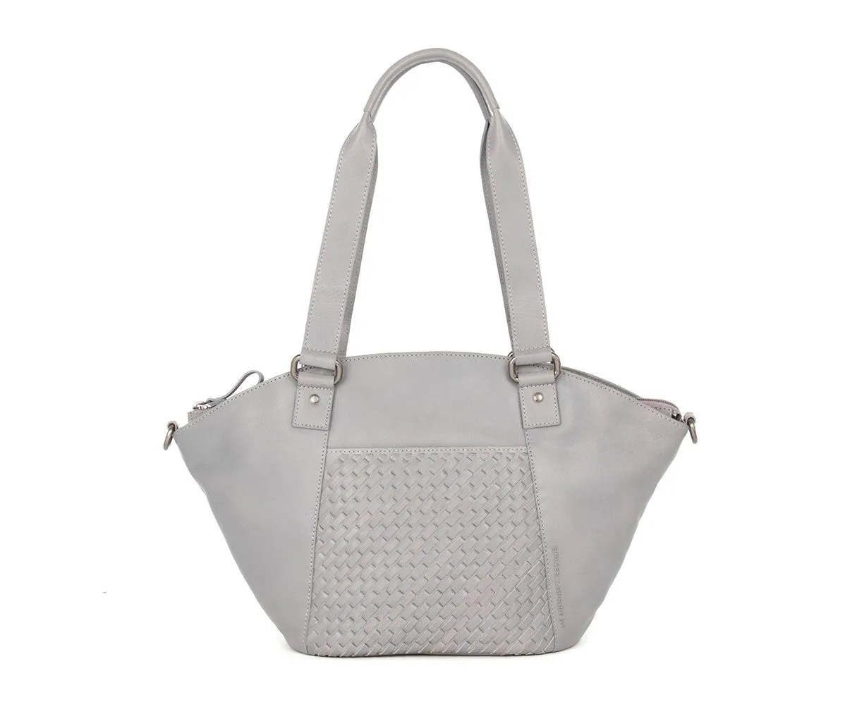 Leren Shopper - Patty - Grijs - Afbeelding 8