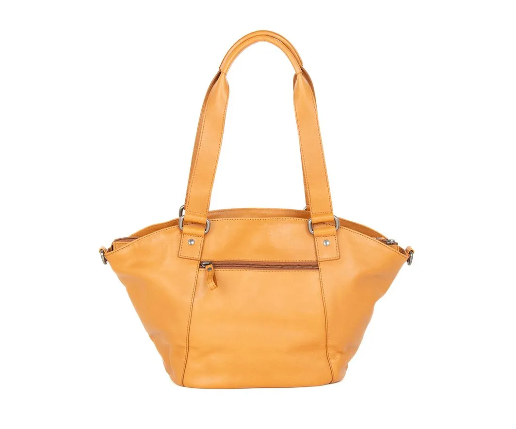 Leren Shopper - Patty - Tan - Afbeelding 4