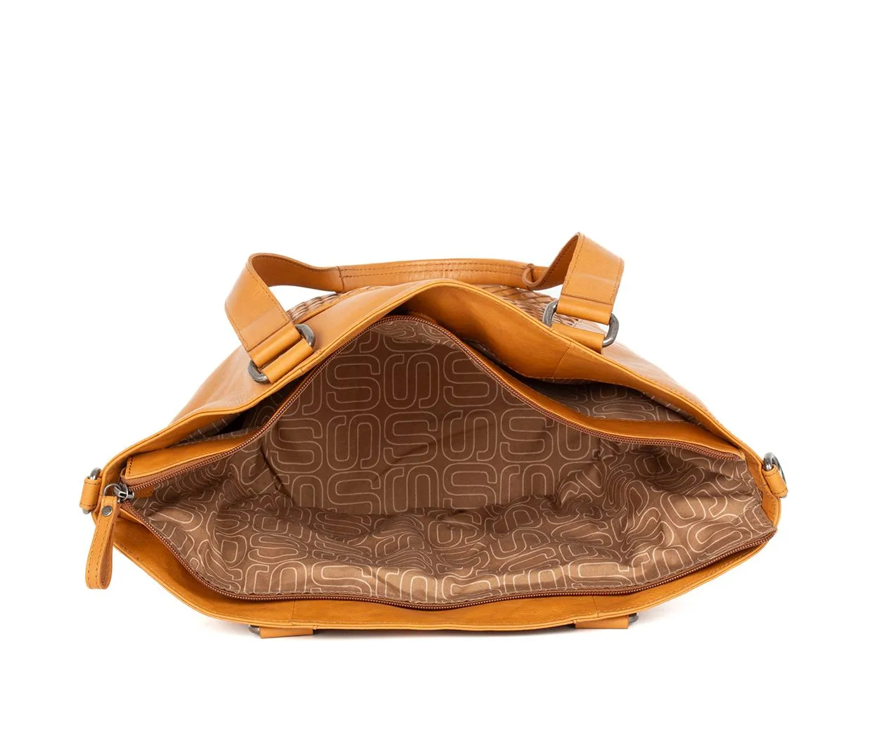 Leren Shopper - Patty - Grijs - Afbeelding 5