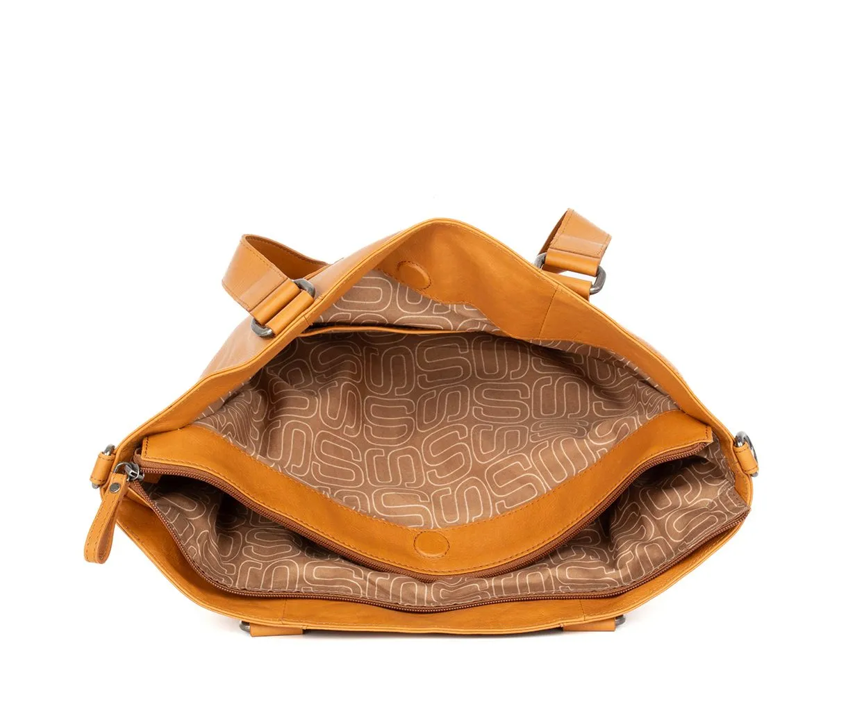 Leren Shopper - Patty - Grijs - Afbeelding 6
