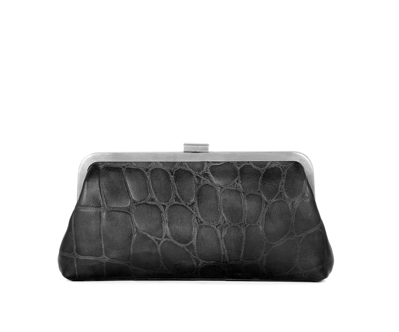 Leren Clutch - Cherice - Zwart - Afbeelding 6